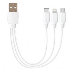 ÜÇLÜ ŞARJ KABLOSU 